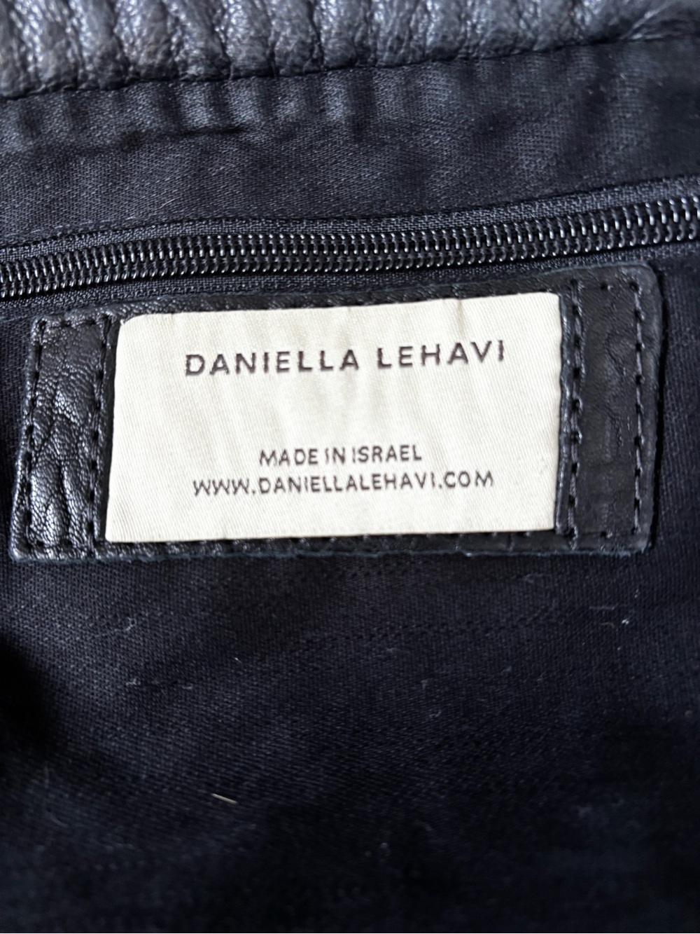 Daniella Lahavi Leather Woven Crossbody Bag - Picture 9 of 14